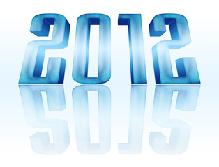 2012 year with reflection