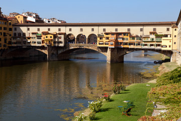 Naklejka premium Ponte Vecchio