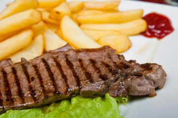 juicy steak