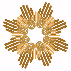 circlr of hand, chain