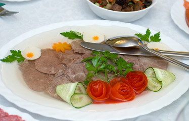 Aspic from meat