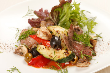 beef with vegetables