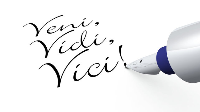 Stift Konzept - Veni Vidi Vici!
