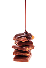 Chocolate sliced
