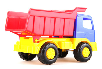 Colorful toy truck