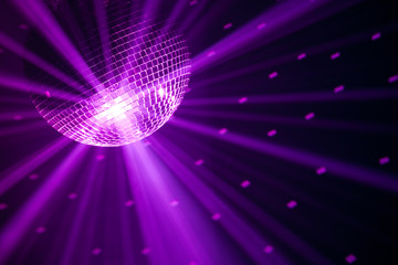 violet party background
