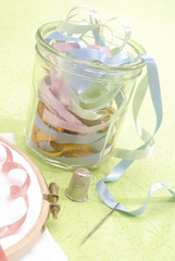 accessoires pour la broderie aux rubans