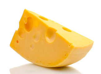 Сheese isolated on white