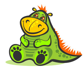Fototapeta premium happy dragon