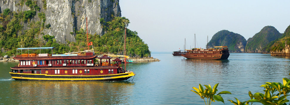 balade sur la baie d'halong