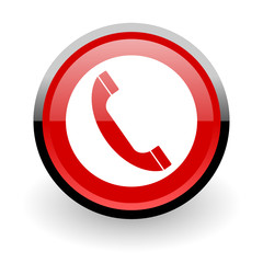 telephone web button