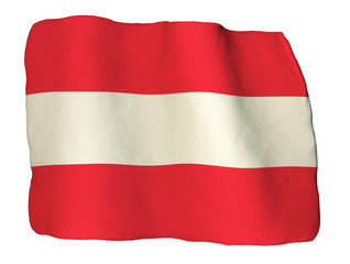 Austria flag of clay © robodread