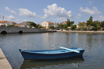 Fototapeta na wymiar Boote w Nin, Chorwacja