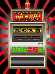 new year 2012 in slot machine