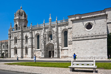 Obraz premium Mosterio dos Jeronimos, Lisbon, Portugal