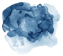 Naklejka premium Abstract hand drawn watercolor background