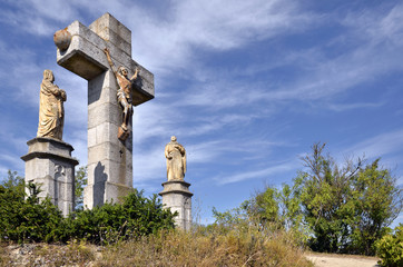 Calvary at Lautrec in France