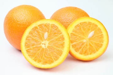 Orange fruit.