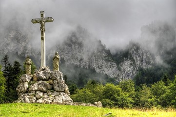 monastère de la grande chartreuse - statue religieuse