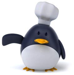 Pingouin chef