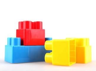 Plastic building blocks