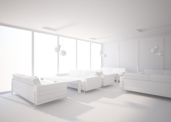 interior design with furniture