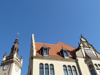 Obraz premium historische Architektur (Rathaus Dresden-Cotta)