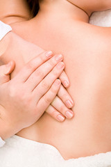 women relaxing in spa salon