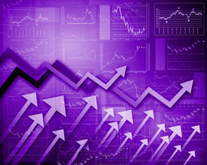 FInancial diagrams, charts and graphs