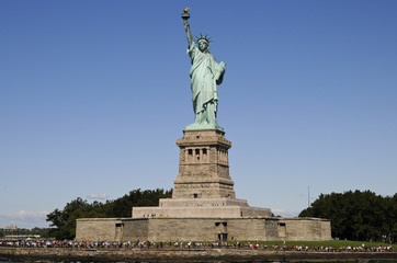 On the Way to Miss Liberty, New York, USA