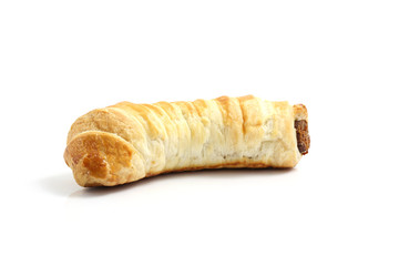 croissant isolated in white background