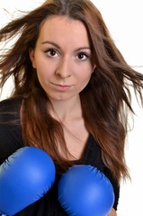 woman boxer