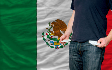 recession impact on young man and society in mexico