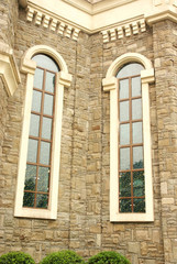 western building closeup