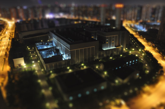 TIlt shift of a heat plant