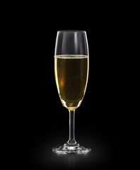 glass of champagne