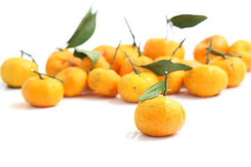 orange isolated in white background