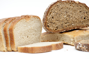 Pane con farina di Kamut e cereali