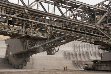 Bucket-wheel excavator