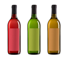 wine bottles