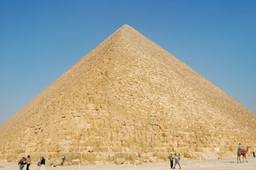 Fototapeta na wymiar Wielka Piramida w Gizie, Egipt