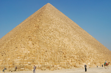 Fototapeta na wymiar Wielka Piramida w Gizie, Egipt