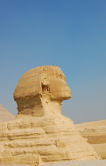 Sphinx at Pyramid of Giza, Egypt