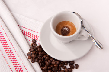 Espresso mit crema