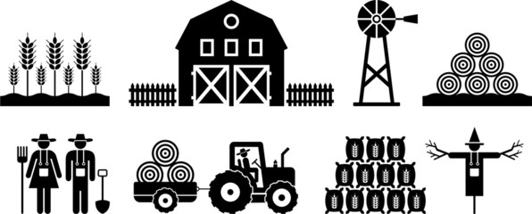 farm pictograms
