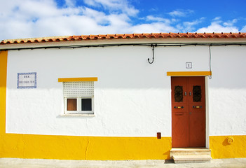 Traditional house of alentejo region. © inacio pires