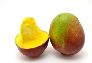 The fresh mangos