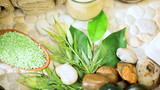 Group of Spa Products Promoting Wellbeing