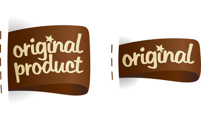 Original product labels set