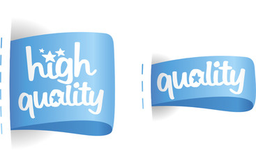 High quality labels set